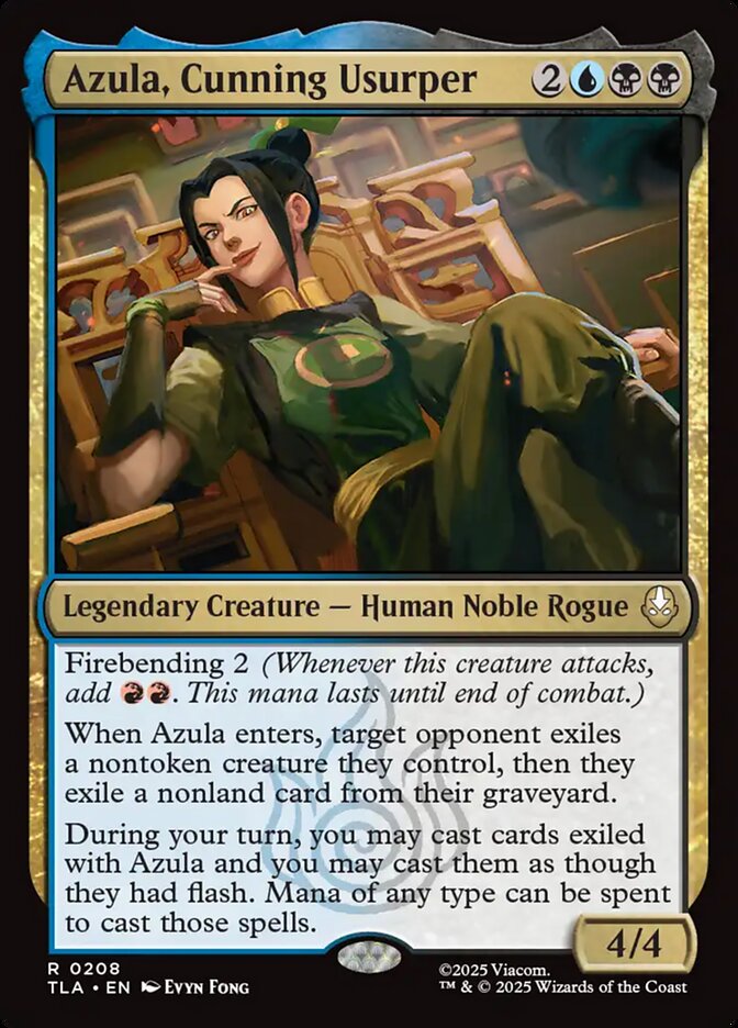 Azula, Cunning Usurper (Avatar: The Last Airbender)  - Foil | Good Games North