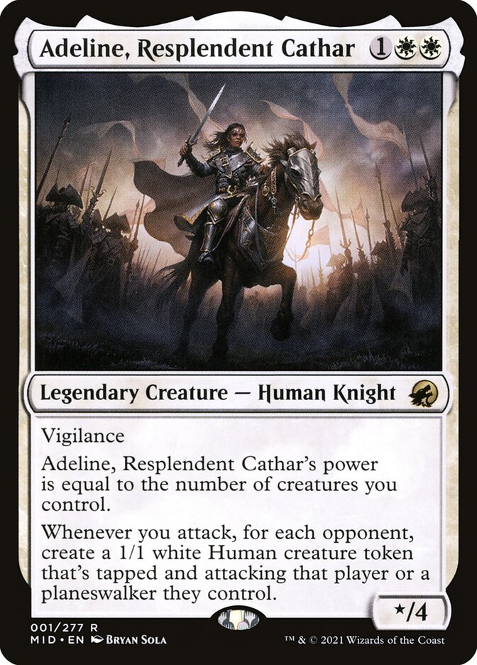 Adeline, Resplendent Cathar (Innistrad: Midnight Hunt)  | Good Games North