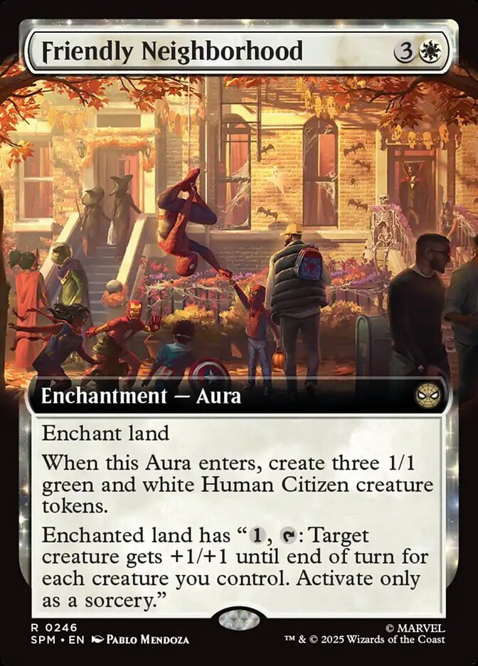 Friendly Neighborhood 246/198 (Marvel's Spider-Man)  - Extended Art Foil | Good Games North