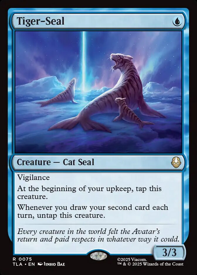 Tiger-Seal (Avatar: The Last Airbender)  - Foil | Good Games North