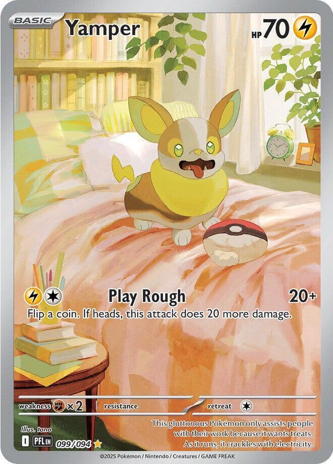 Yamper 099/094 (ME02: Phantasmal Flames)  - Holofoil | Good Games North