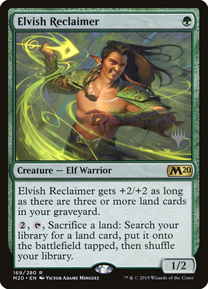 Elvish Reclaimer 169p/144 (Promo Pack: Core Set 2020)  | Good Games North