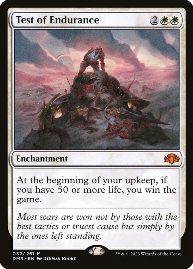 Test of Endurance (Dominaria Remastered)  - Foil | Good Games North