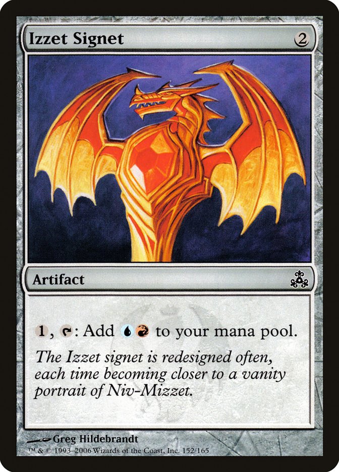 Izzet Signet 152/165 (Guildpact)  | Good Games North
