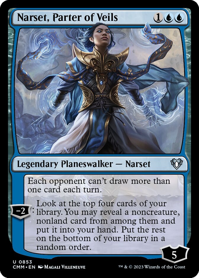 Narset, Parter of Veils 853/451 (Commander Masters)  | Good Games North