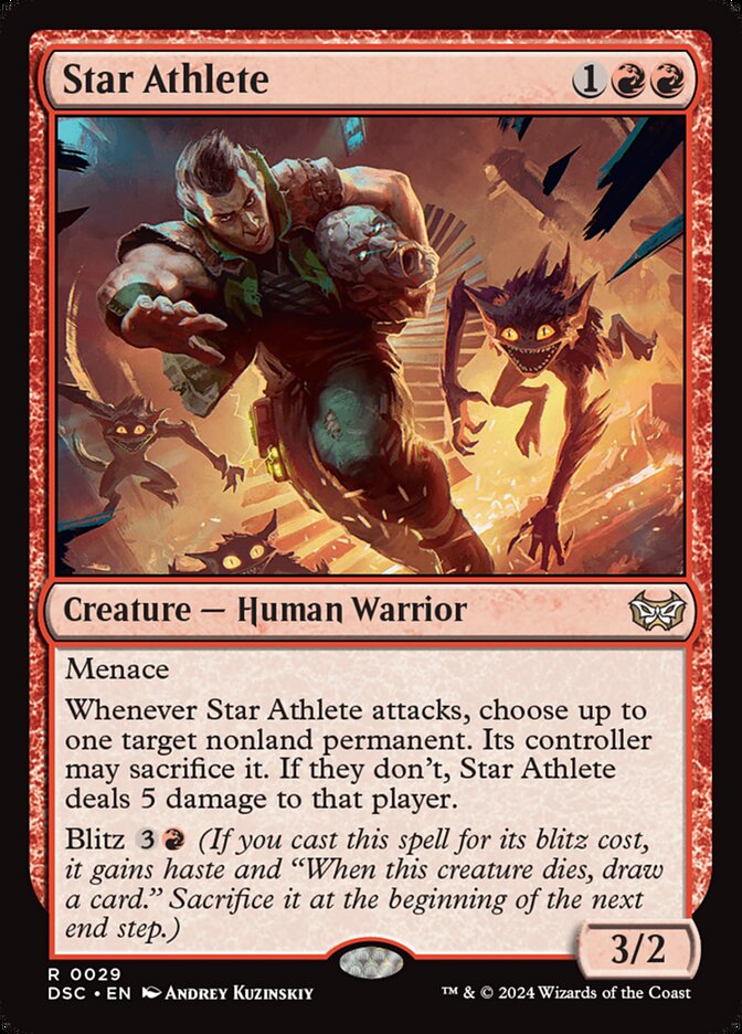 Star Athlete (Commander: Duskmourn: House of Horror)  | Good Games North