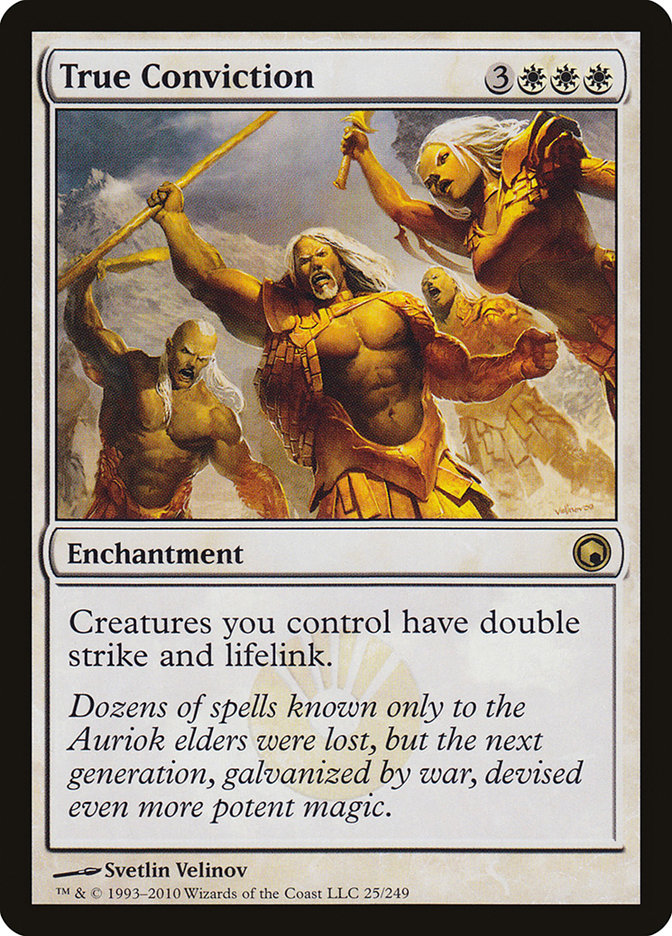 True Conviction 25/249 (Scars of Mirrodin)  | Good Games North