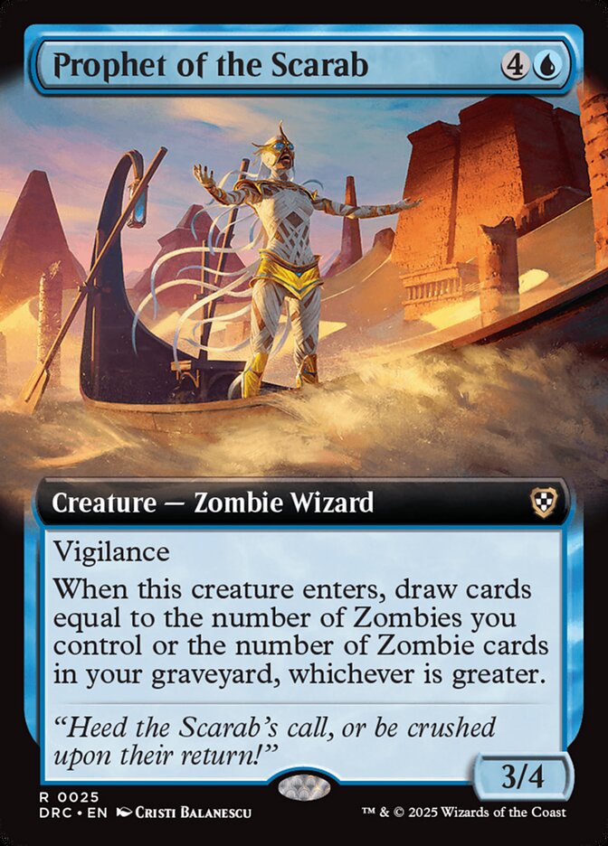 Prophet of the Scarab (Commander: Aetherdrift)  | Good Games North