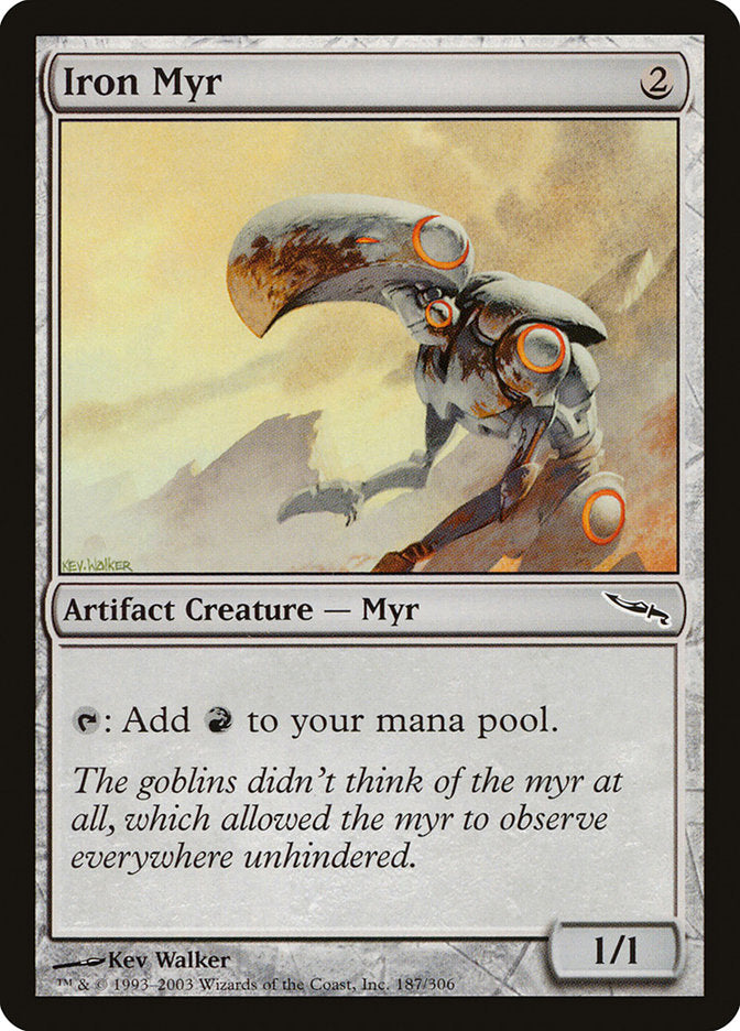 Iron Myr (Mirrodin)  - Foil | Good Games North