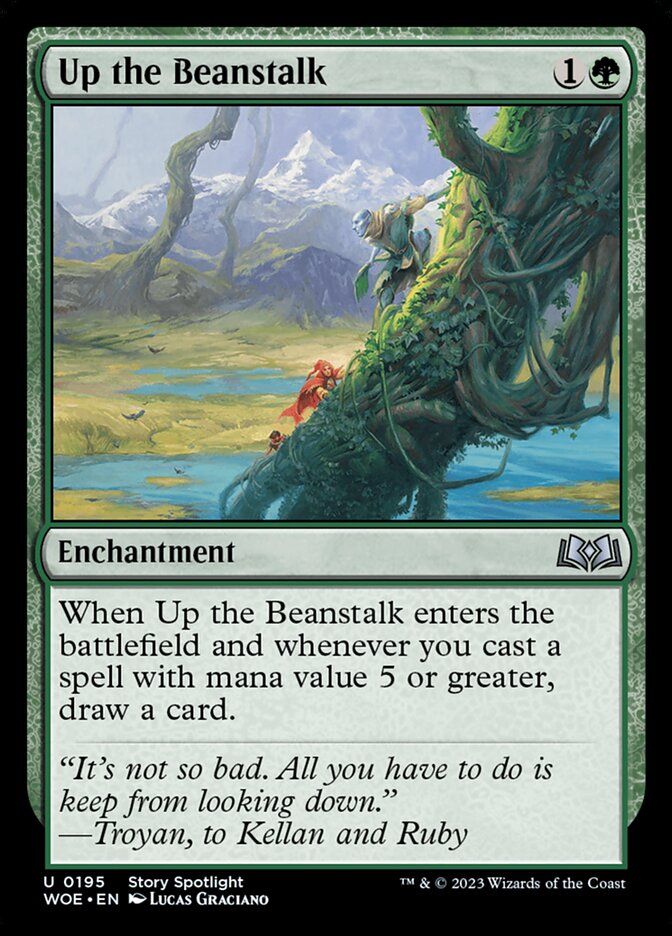 Up the Beanstalk (Wilds of Eldraine)  | Good Games North