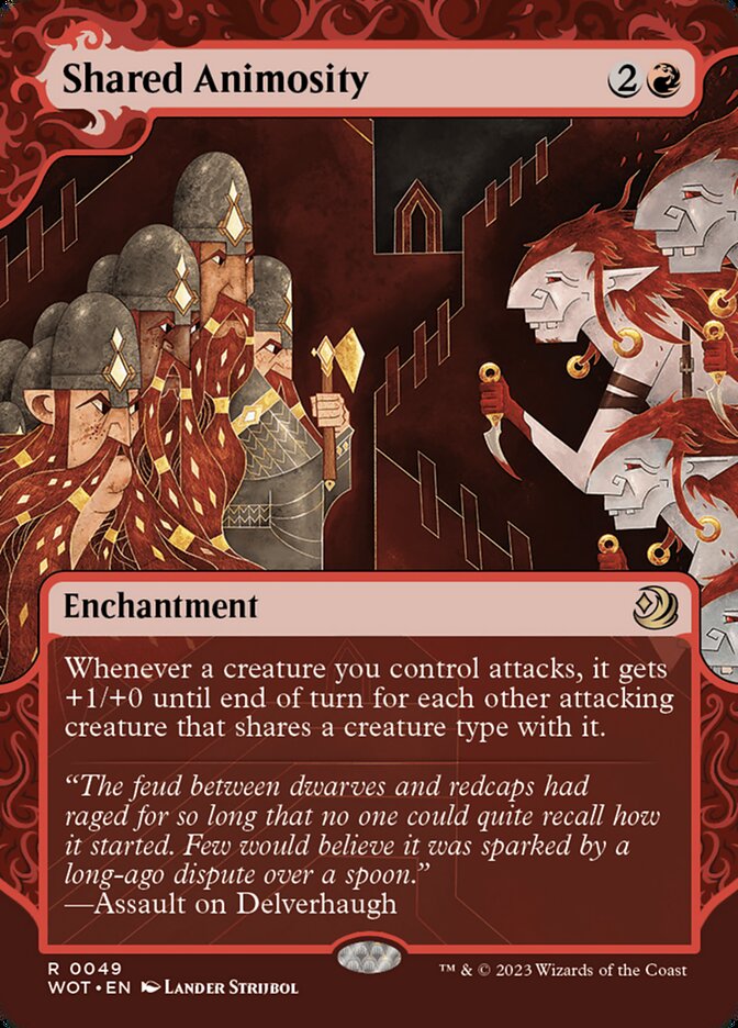 Shared Animosity (Wilds of Eldraine: Enchanting Tales)  - Foil | Good Games North