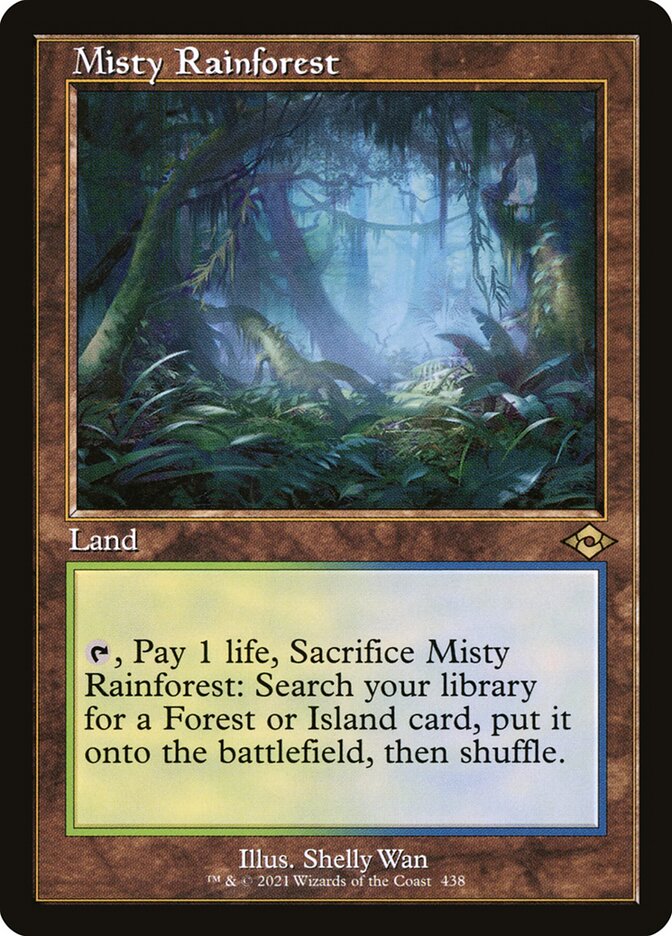 Misty Rainforest (Modern Horizons 2)  - Foil | Good Games North
