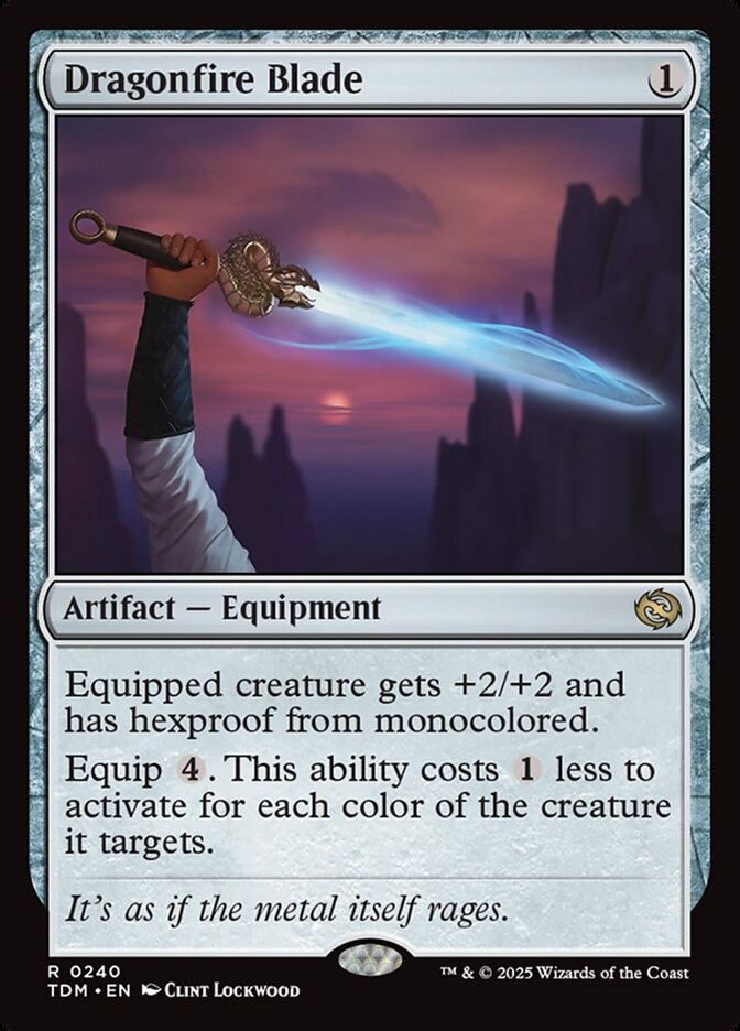 Dragonfire Blade (Tarkir: Dragonstorm)  | Good Games North