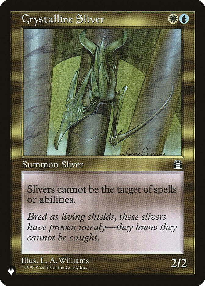 Crystalline Sliver (The List Reprints)  | Good Games North