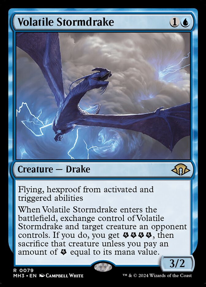 Volatile Stormdrake 79/319 (Modern Horizons 3)  | Good Games North