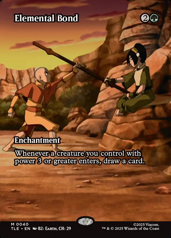 Elemental Bond 40/317 (Avatar: The Last Airbender: Eternal-Legal)  - Borderless | Good Games North
