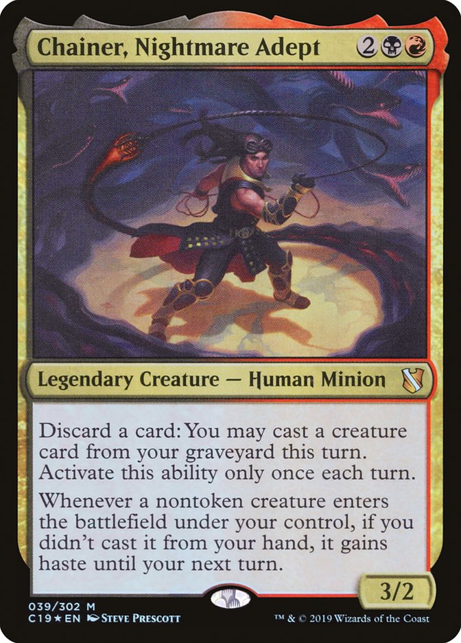Chainer, Nightmare Adept (Commander 2019)  - undefined | Good Games North