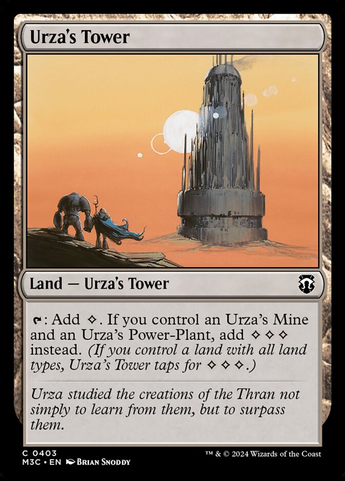 Urza's Tower (Commander: Modern Horizons 3)  | Good Games North
