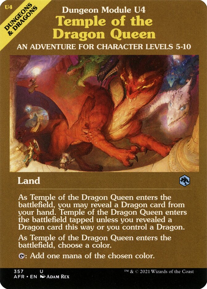 Temple of the Dragon Queen (Adventures in the Forgotten Realms)  - Foil | Good Games North