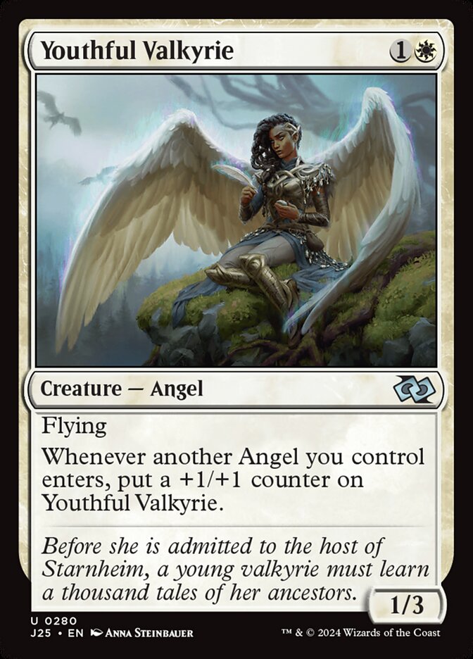 Youthful Valkyrie (Foundations Jumpstart)  | Good Games North