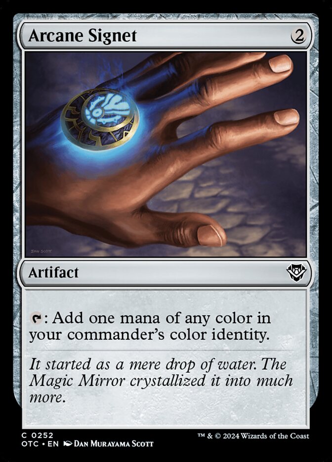 Arcane Signet 252/342 (Commander: Outlaws of Thunder Junction)  | Good Games North