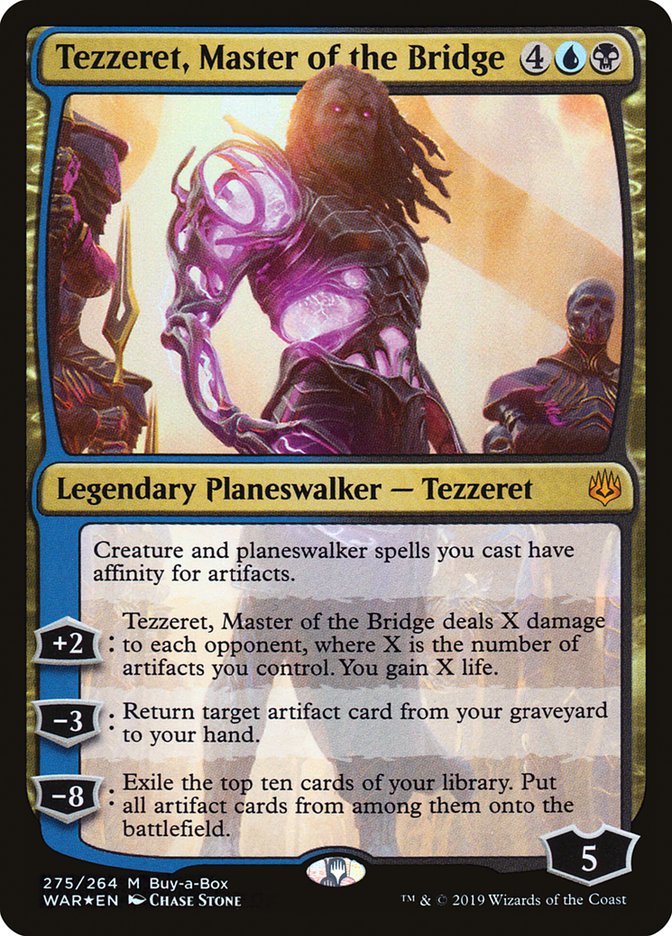 Tezzeret Master of the Bridge 275/264 (Buy-A-Box Promos)  - Foil | Good Games North