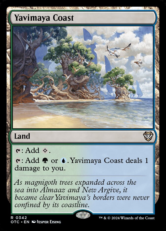Yavimaya Coast (Commander: Outlaws of Thunder Junction)  | Good Games North