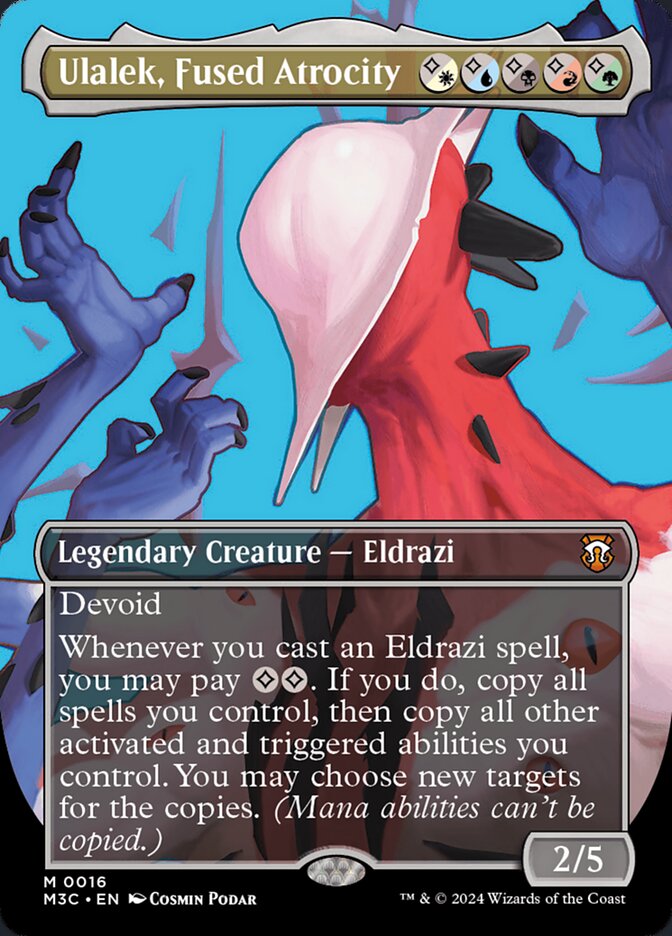 Ulalek, Fused Atrocity 16 (Commander: Modern Horizons 3)  - Borderless | Good Games North