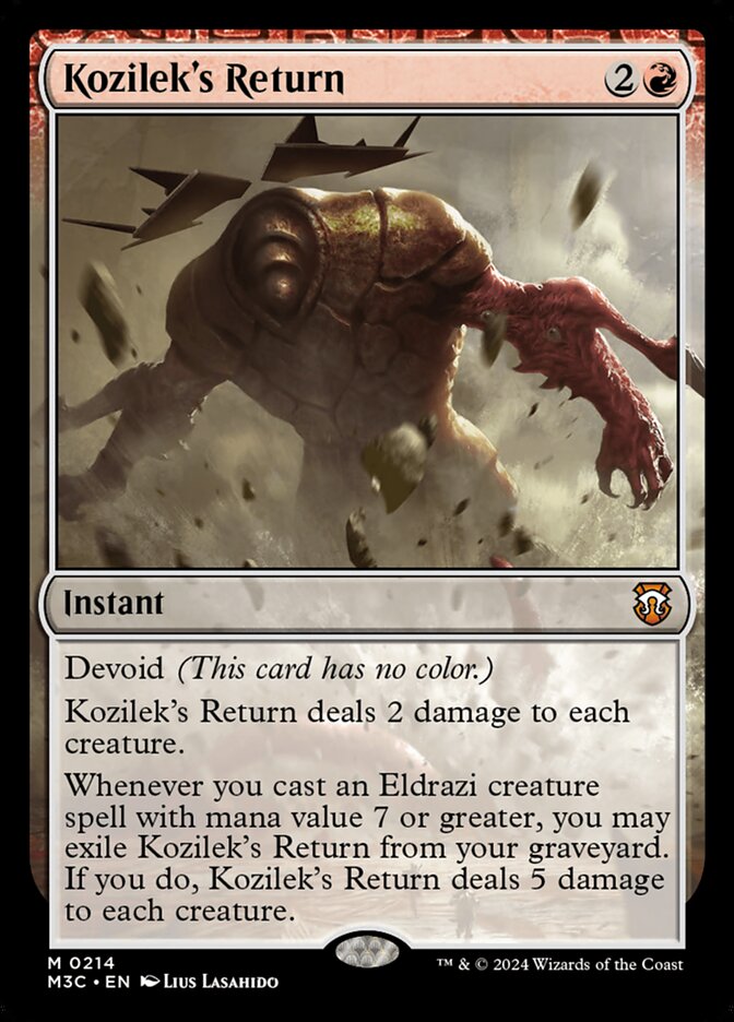 Kozilek's Return (Commander: Modern Horizons 3)  | Good Games North