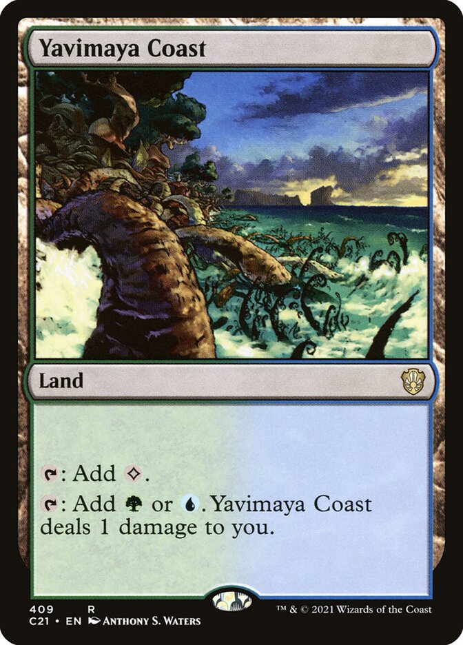Yavimaya Coast 409/81 (Commander 2021)  | Good Games North
