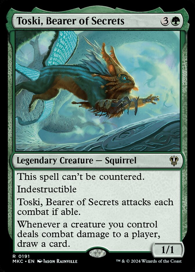 Toski, Bearer of Secrets (Commander: Murders at Karlov Manor)  | Good Games North