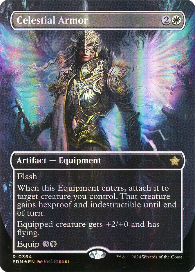 Celestial Armor (Foundations)  - Foil | Good Games North