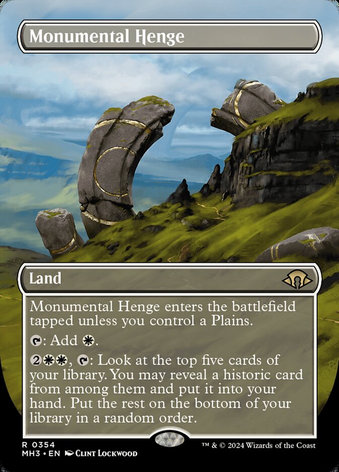 Monumental Henge (Modern Horizons 3)  | Good Games North