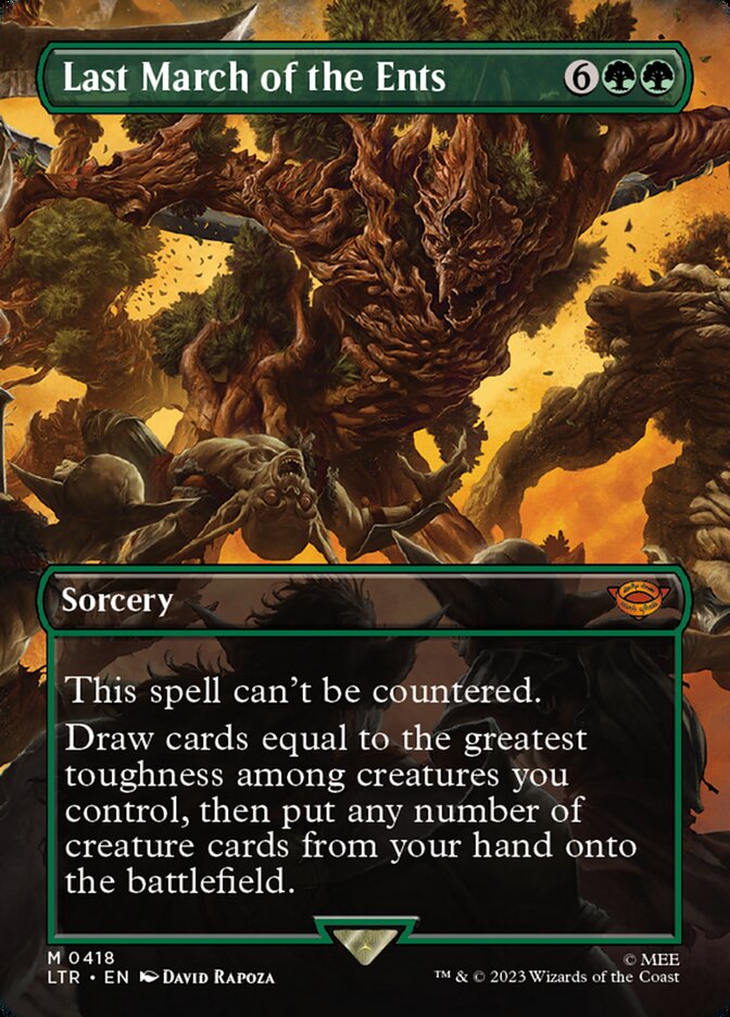 Last March of the Ents (Universes Beyond: The Lord of the Rings: Tales of Middle-earth)  - Foil | Good Games North