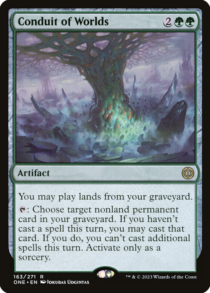 Conduit of Worlds (Phyrexia: All Will Be One)  - Foil | Good Games North