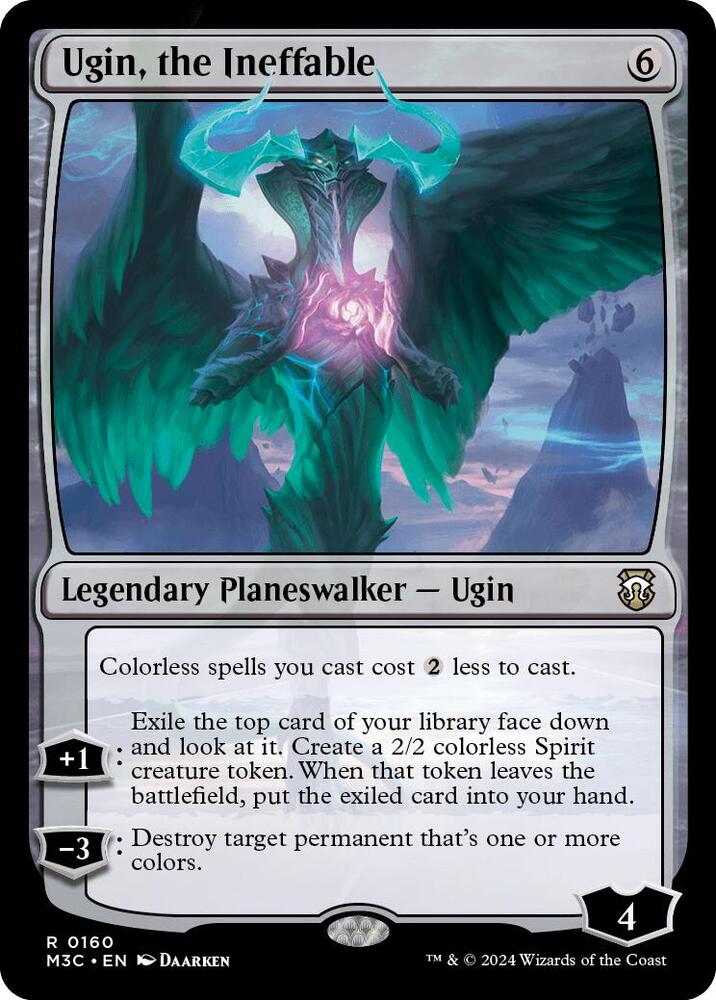 Ugin, the Ineffable 160/411 (Commander: Modern Horizons 3)  - Ripple Foil | Good Games North