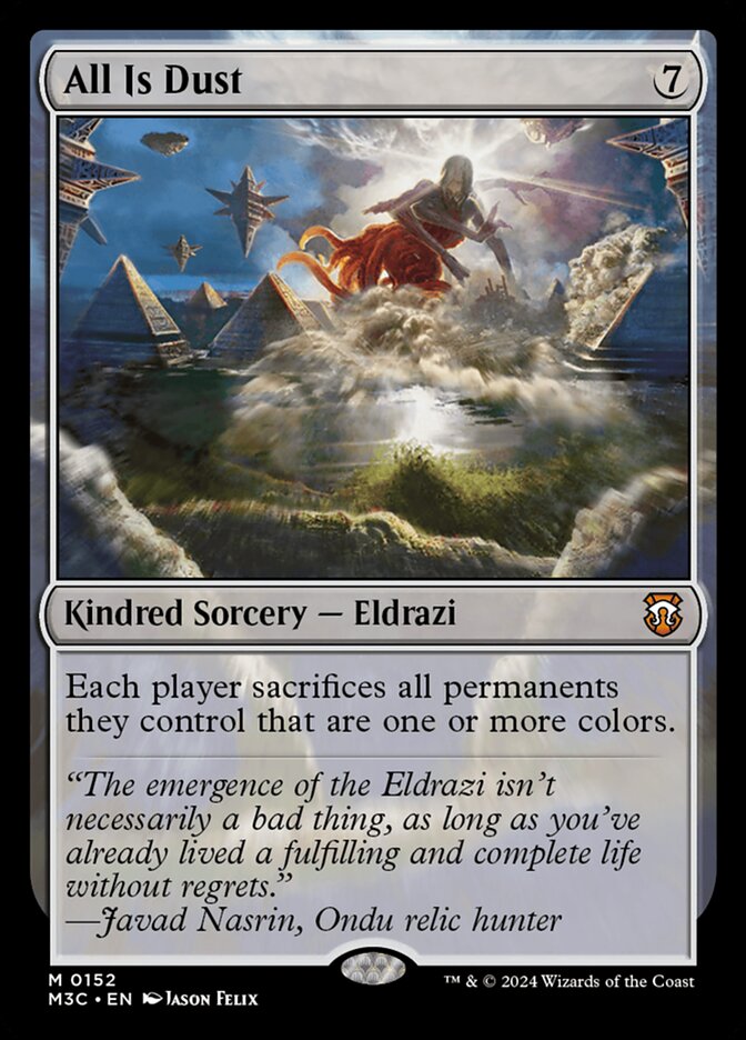 All Is Dust (Commander: Modern Horizons 3)  | Good Games North