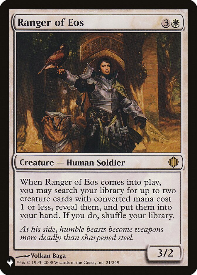 Ranger of Eos (The List Reprints)  | Good Games North