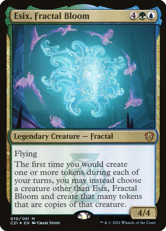 Esix, Fractal Bloom (Commander 2021)  - Foil | Good Games North