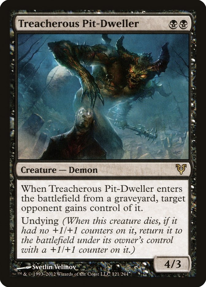 Treacherous Pit-Dweller 121/244 (Avacyn Restored)  - Foil | Good Games North