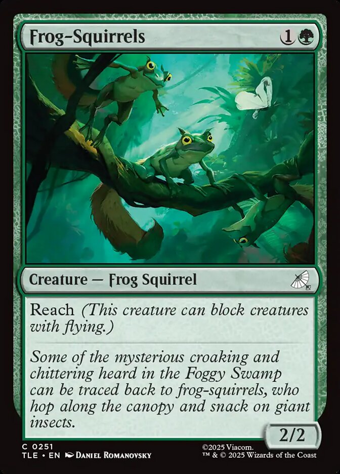 Frog-Squirrels (Avatar: The Last Airbender: Eternal-Legal)  - Foil | Good Games North