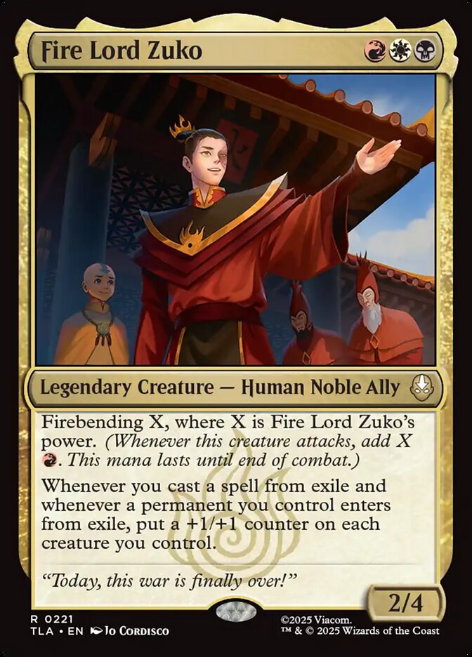 Fire Lord Zuko (Avatar: The Last Airbender)  | Good Games North