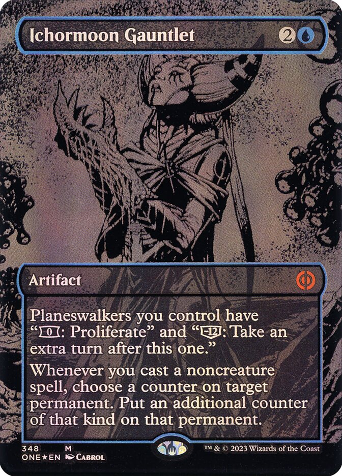 Ichormoon Gauntlet 348/271 (Phyrexia: All Will Be One)  - Oil Slick Foil | Good Games North