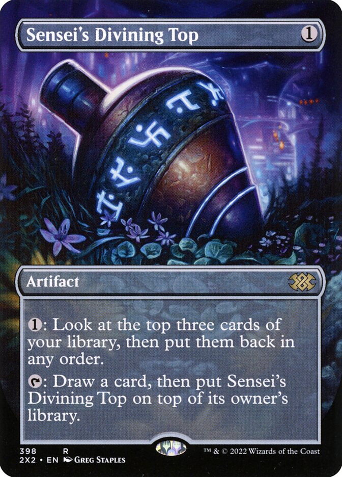 Sensei's Divining Top 398 (Double Masters 2022)  - Foil | Good Games North