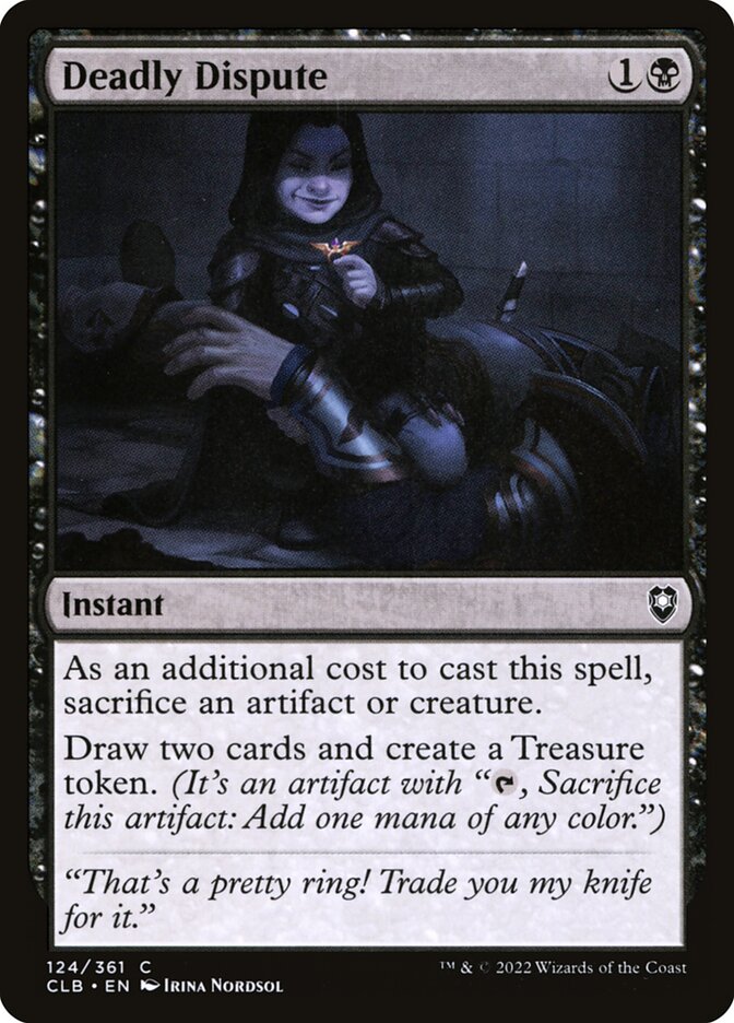 Deadly Dispute (Commander Legends: Battle for Baldur's Gate)  - Foil | Good Games North