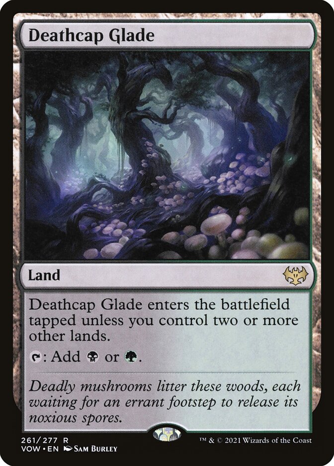 Deathcap Glade (Innistrad: Crimson Vow)  - Foil | Good Games North