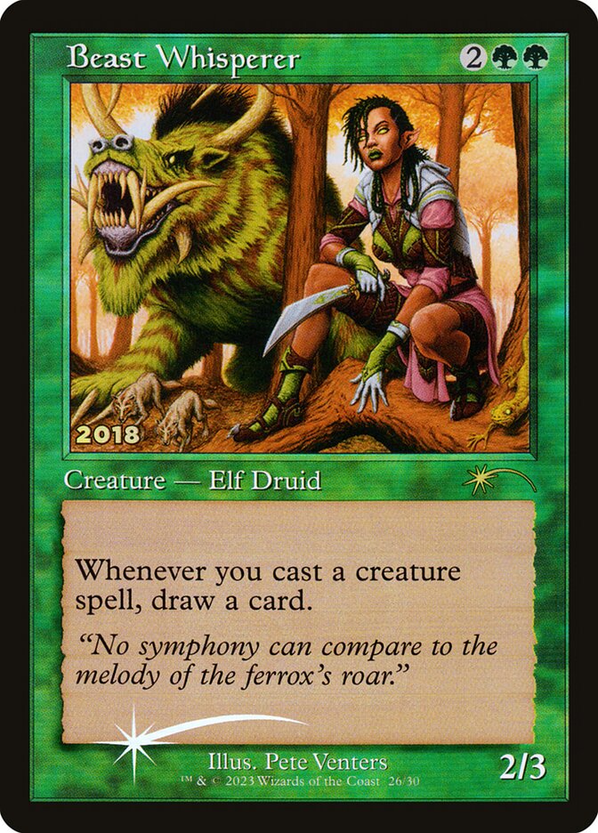 Beast Whisperer (30th Anniversary Promos)  - Foil | Good Games North