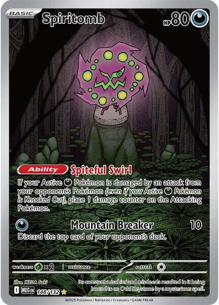 Spiritomb 148/132 (ME01: Mega Evolution)  - Holofoil | Good Games North