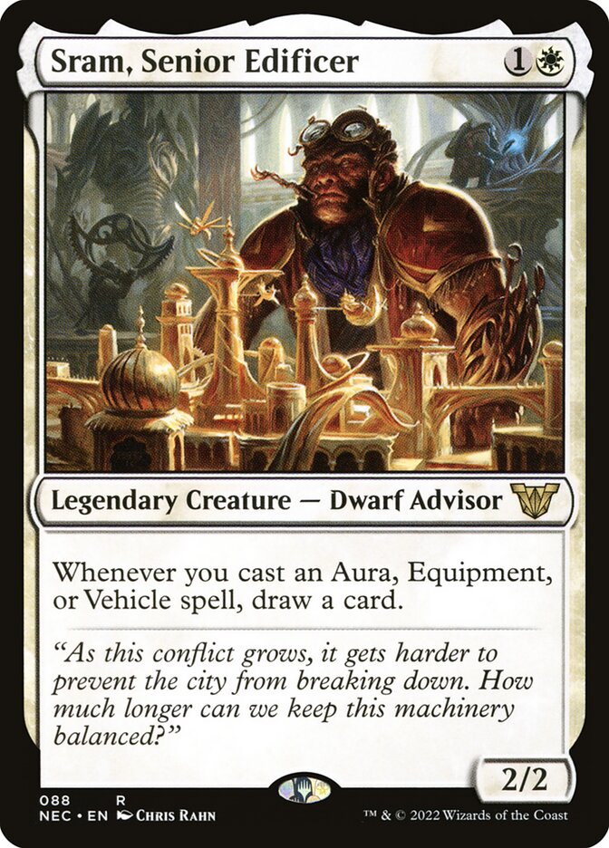 Sram, Senior Edificer 88/38 (Commander: Kamigawa: Neon Dynasty)  | Good Games North