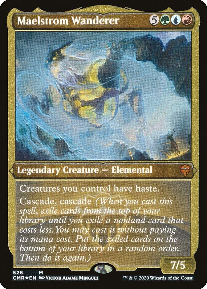 Maelstrom Wanderer Foil Etched (Commander Legends)  - Foil | Good Games North